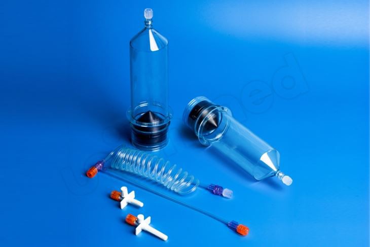 دوہری سرنج کٹ برائے CT انجیکشن سسٹم 200ml/200ml